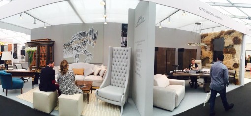 The stand of COLECCIÓN ALEXANDRA at Decorex International 2015