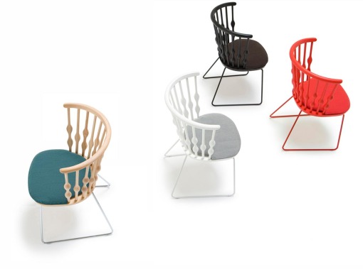 Nub chair by Patricia Urquiola for Andreu World