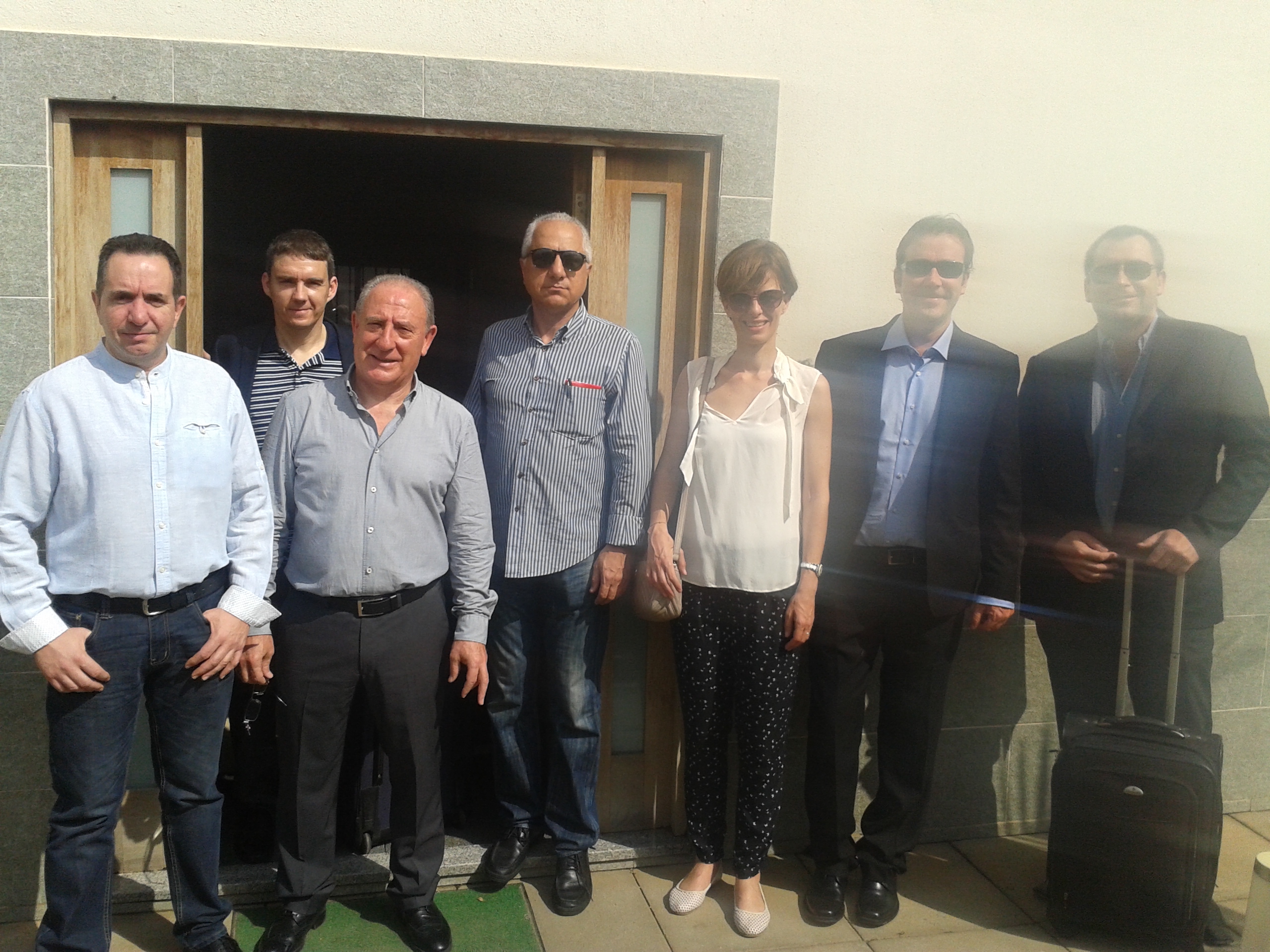 Export managers of the Spanish companies visiting Angola and technical staff of ANIEME