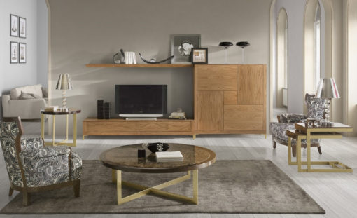 The SOHO modular furniture and occasional tables for living rooms