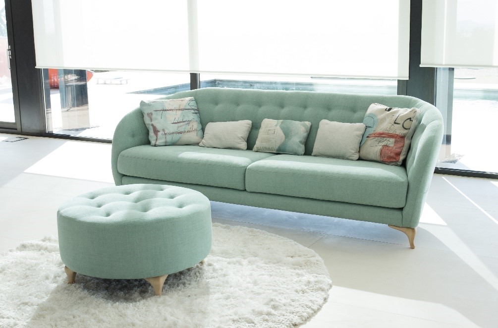 The ASTORIA sofa, a contemporary twist to classic designs