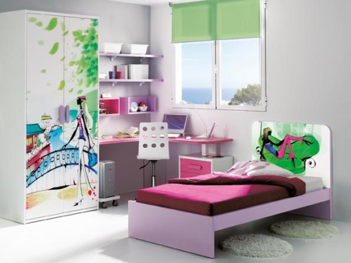 CHARLY EVOLUTION kid bedroom by MUEBLES AZOR