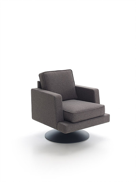 PETIT armchair, swivel base version