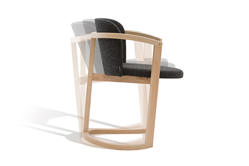 STIR rocking chair by Kazuko Okamoto. Red Dot Award 2016