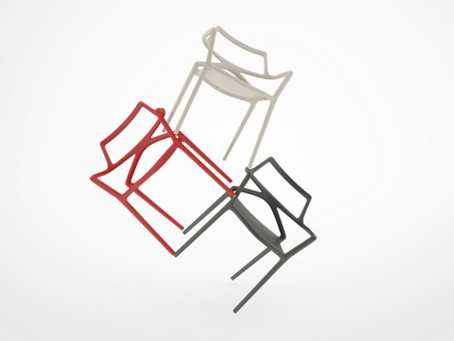 VONDOM, DELTA chairs by Jorge Pensi