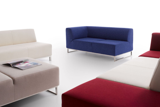 Dot your space with colours with the DRISS modular sofa...