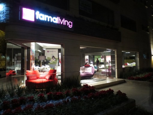 The new FAMA Living brand store in Mexico D.F.
