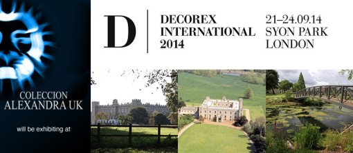 COLECCION ALEXANDRA exhibits at DECOREX INTERNATIONAL 2014, stand K 39