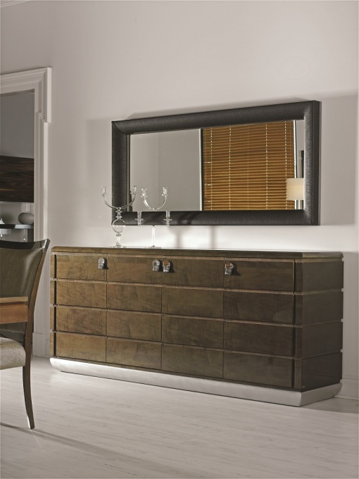 Credenza and mirror from MON collection by HURTADO