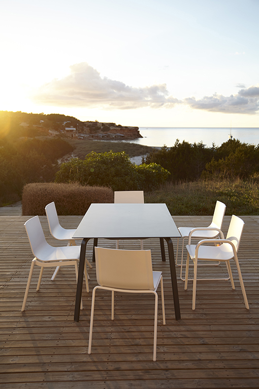 STACK system chairs by Borja García for GANDIA BLASCO