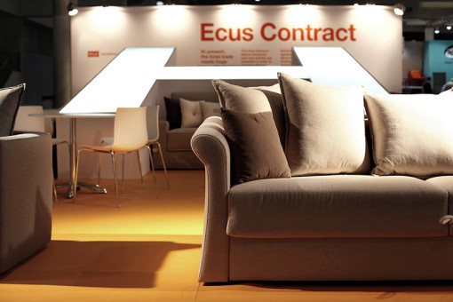 ECUS contract products: matresses, toppers, bedding, sofa beds...