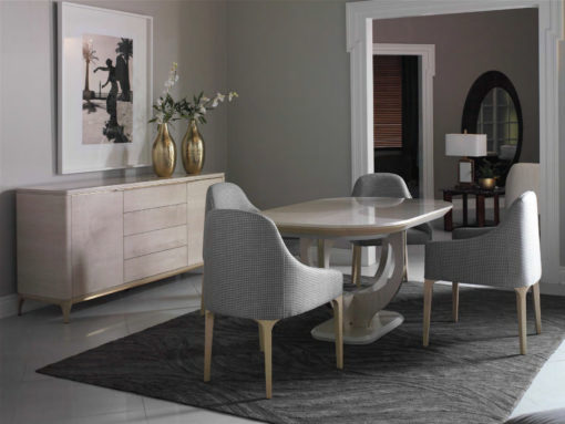 White maple, a fresh look in the dining room