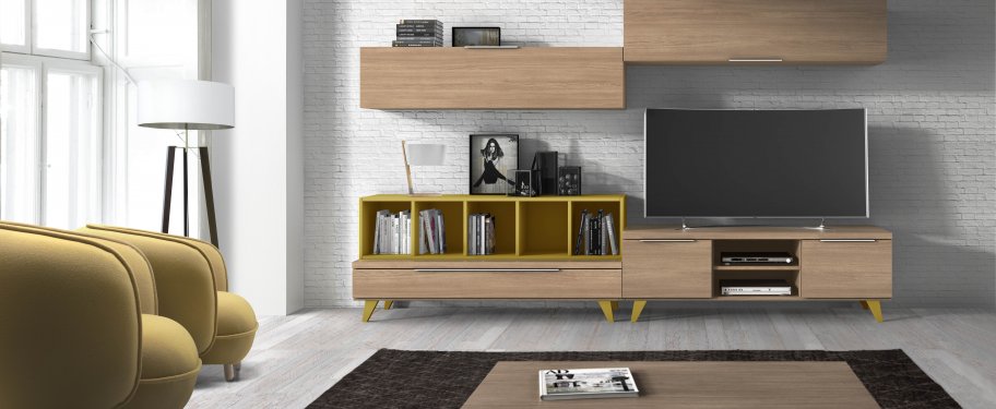 UNO.4 modular living furniture. SALCEDO MUEBLE