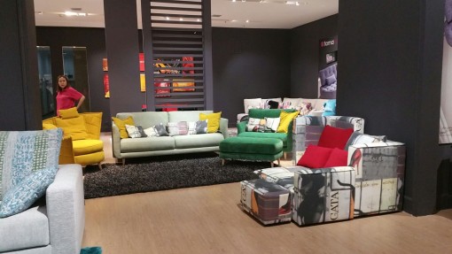 Some the most iconic FAMA’s sofas with the 2015 fabric ranges