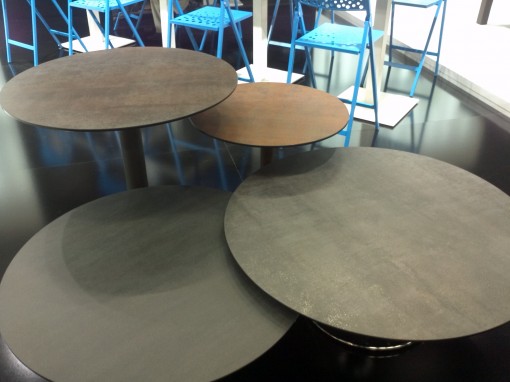 New cutting-edge finishing for MOBLIBERICA table collections