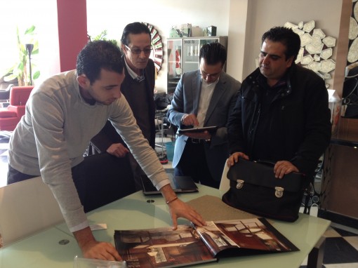 Furniture from Spain's companies on visit to furniture buyers in Casablanca