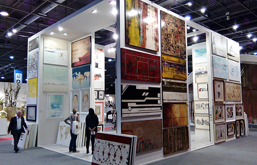 The stand of NOVO CUADRO at the January edition of M