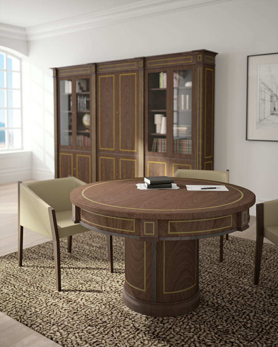 ofifran-art-luxe-round-table-bookcase