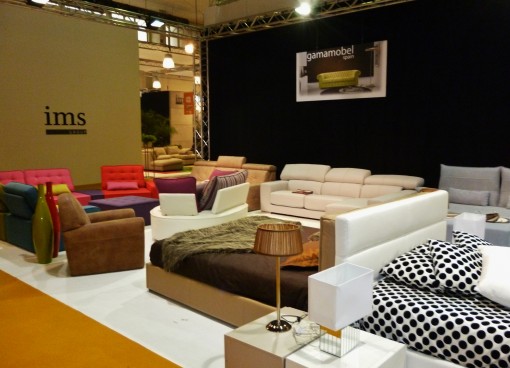 ATENAS and RIO bedroom collections at GAMAMOBEL's stand at Meubelbeurs 2012