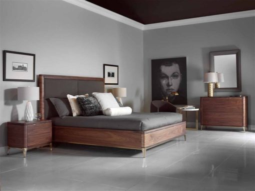 The matt finish is another big trend, as you can see in this bedroom