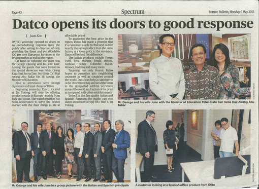 Borneo Bulletin, Monday 6 May 2013
