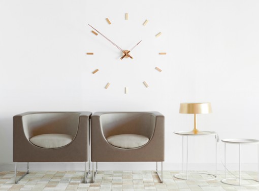 The GOLDEN EDITION clock by NOMON