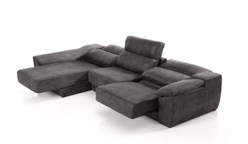 MELER sofa with innovative relax mechanisms