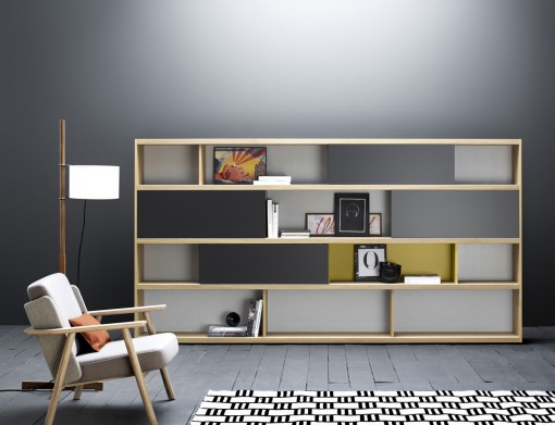 The LAU shelving system, a new launch of TREKU