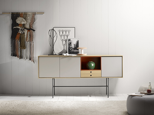 TREKU, AURA sideboard, designed by Angel Martí