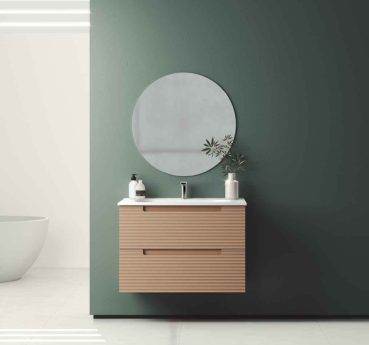 Conjunto mueble de baño + lavabo - Granada - Visobath