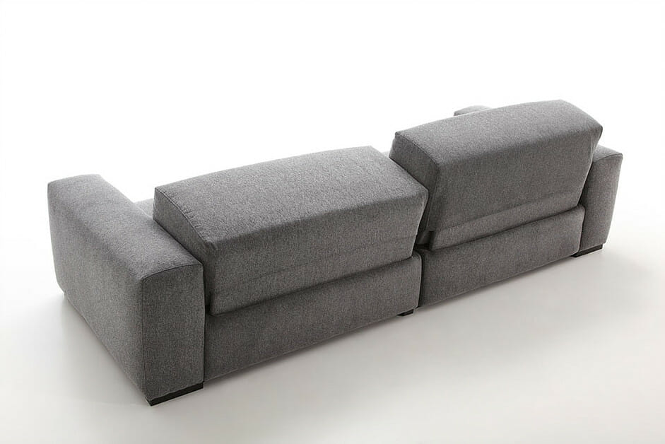 The BLOCK sofa, functional backrest