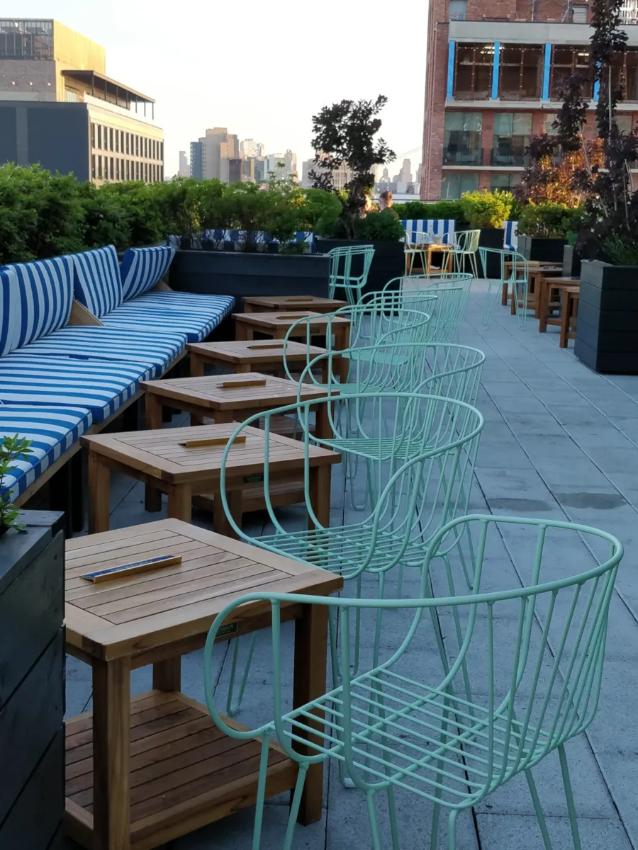 Mueble de España Projects Wythe Hotel The Ides Rooftop