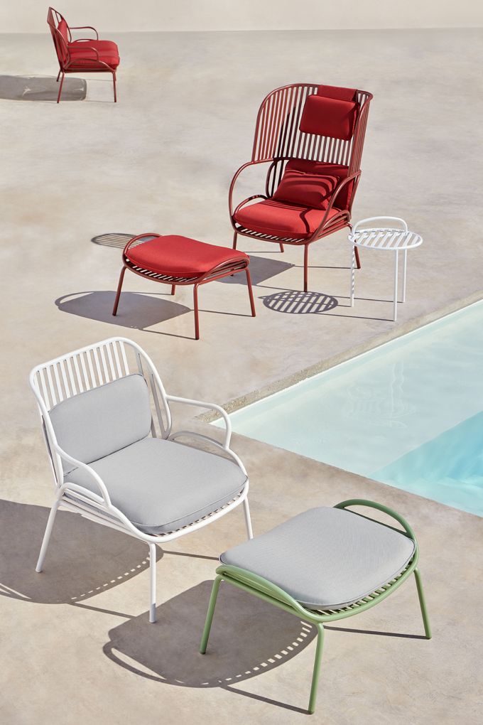 Rayure Outdoor Chair by Zavotti