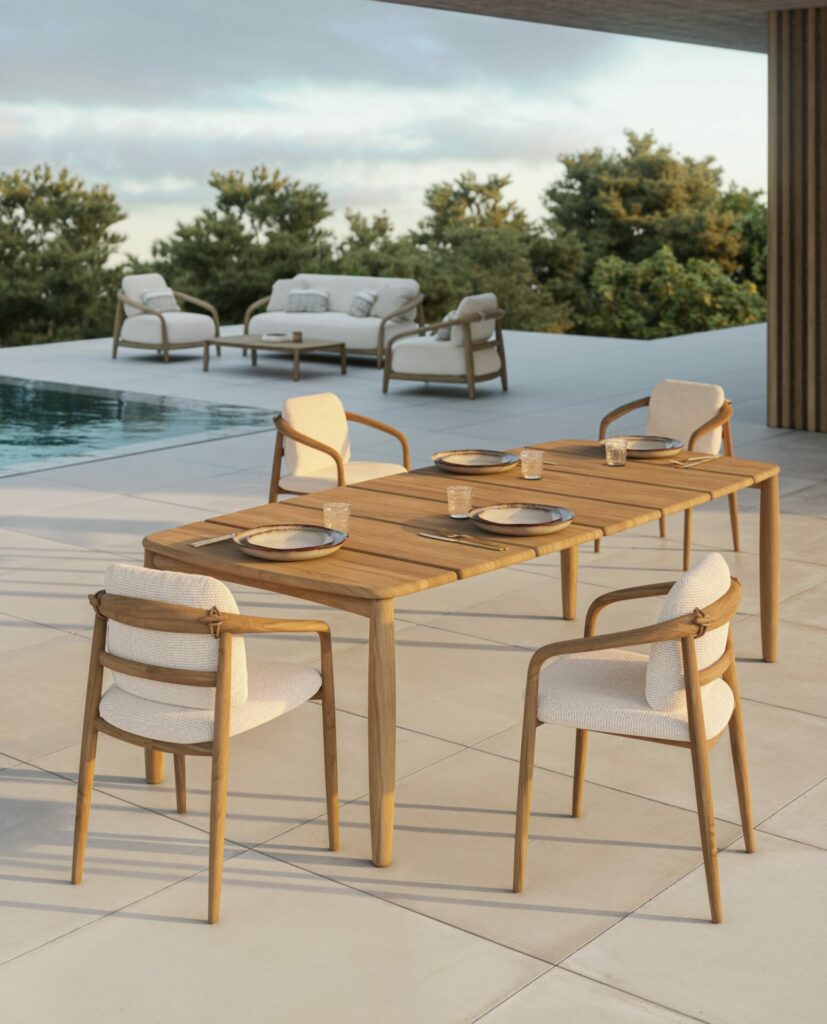 FUSTA Outdoor Dining Set | Ramón Esteve | VONDOM