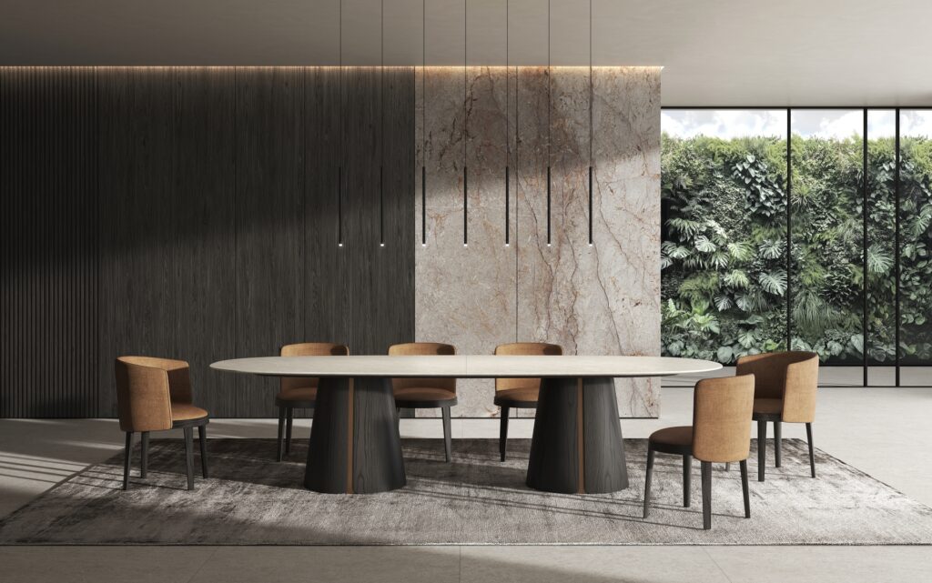 STROMBOLI Dining Table, ISOLE Collection | Gabriele & Oscar Buratti | ALEXANDRA