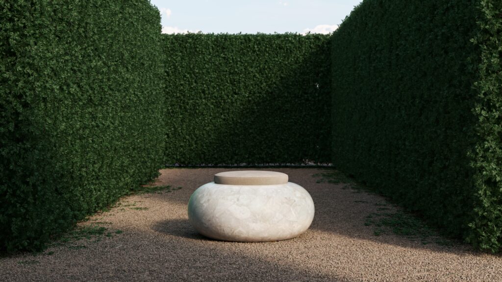 GRONDA Side Table & Pouf | Bryan Ou-Yang & Sasha Sanchez | ELEMENT&CO