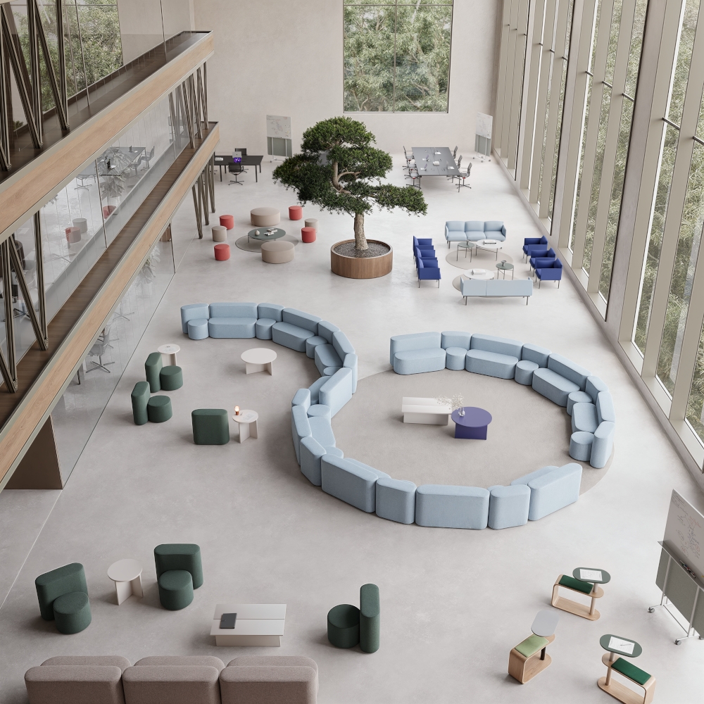 DUO Modular Seating Programme | La Mamba Studio | OFITRES