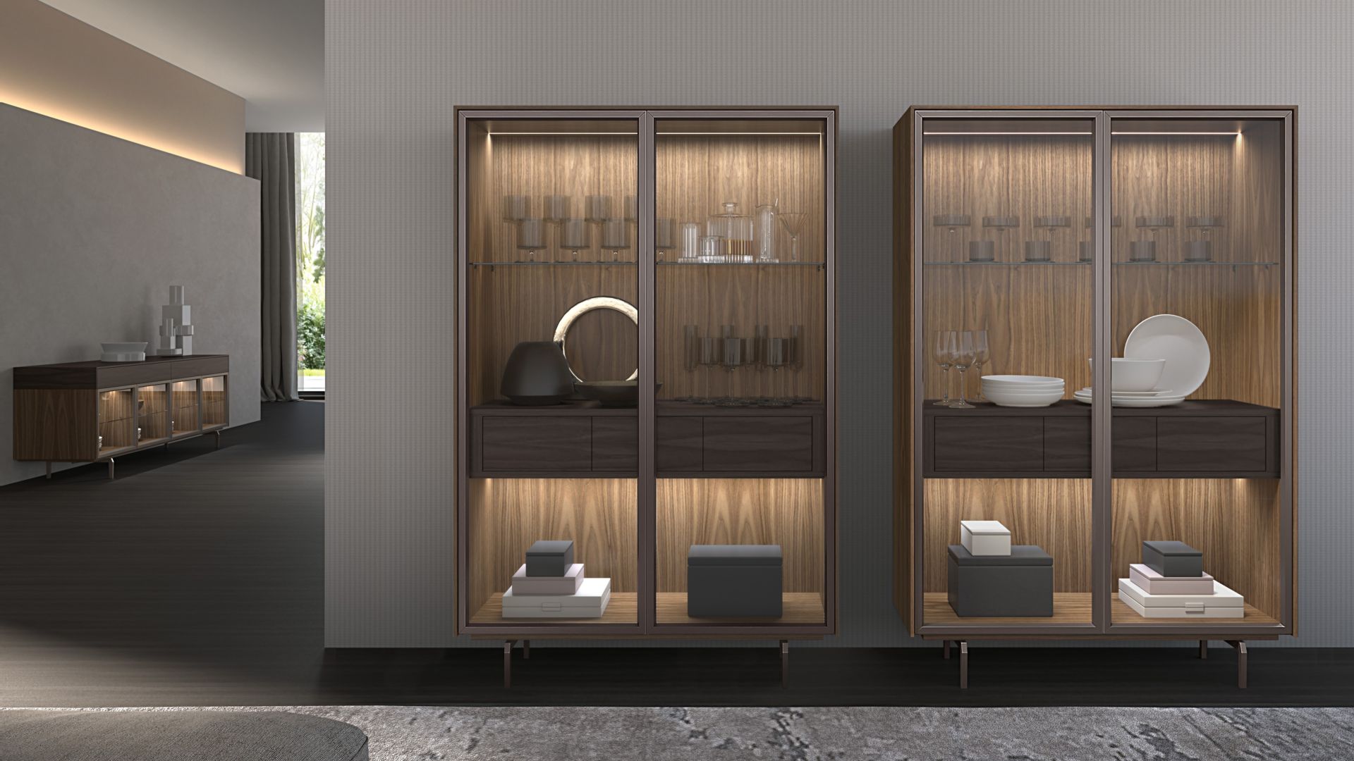 Mueble de España - Productos - EVOLUTION Hogar | Vitrina LINK