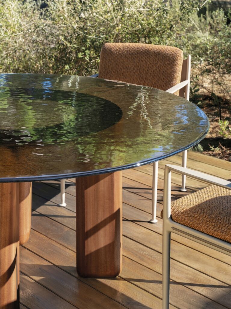 LEKU Dining and Coffee Tables by Javier Pastor for EXPORMIM