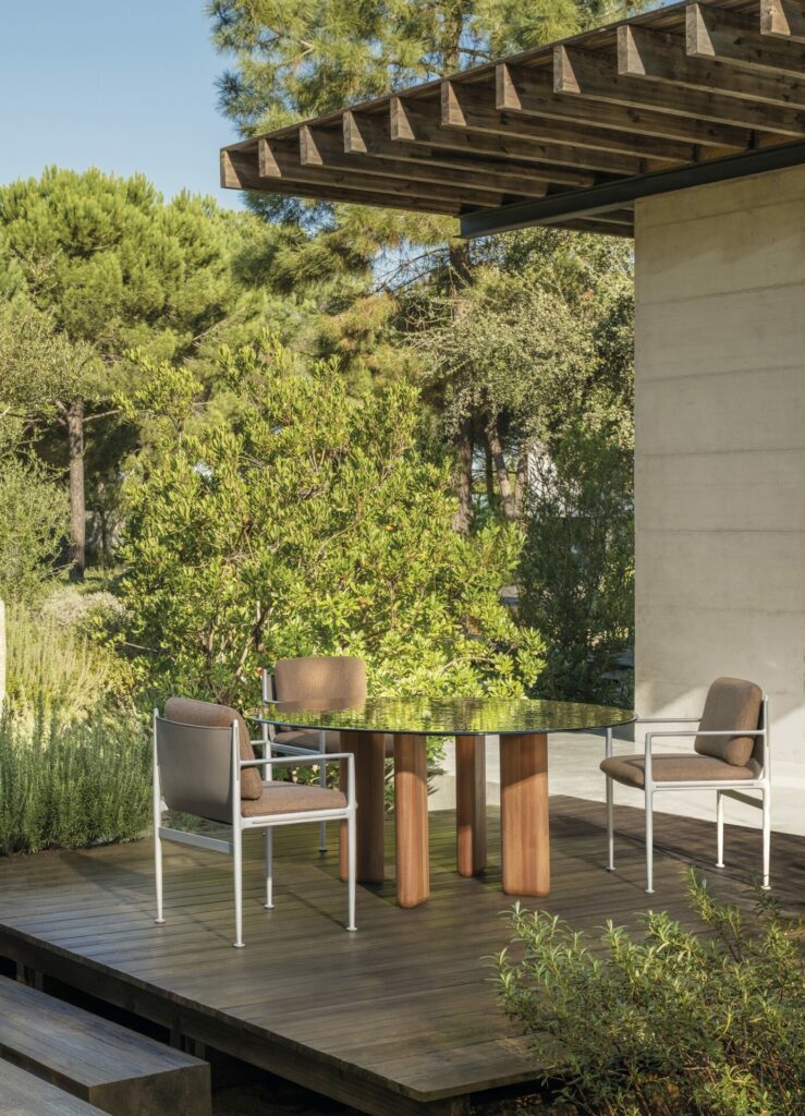 LEKU Dining and Coffee Tables by Javier Pastor for EXPORMIM