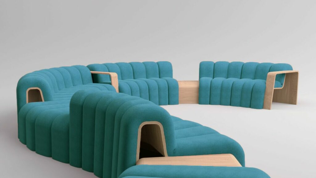 NUBBI Modular Seating System | Adán D. Modesto & Nacho Timón | OGO