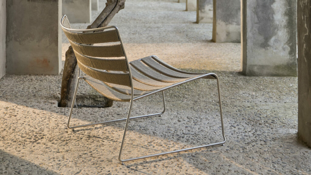 CORD Mobiliario Lounge de Exterior y Juego de Comedor | Diseñado por Groundwork Studio | GANDIABLASCO