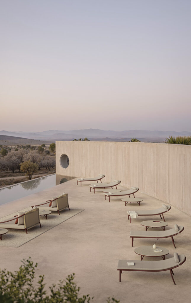 ARATA Sun loungers, SKLD Studio